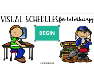 EDITABLE Digital Visual Schedules with Tokens - Pirates