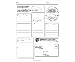 Editing and Writing: Writing Applications Printable Workbook