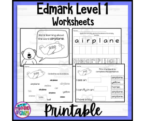 Edmark, Level 1 Set B Printable, Special Ed