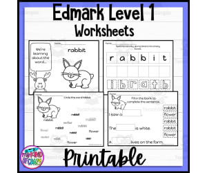 Edmark, Level 1 Set K Printable, Special Ed