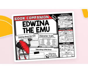 Edwina the Emu Interactive Read-Aloud Activities