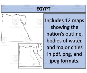 Egypt Map Resources