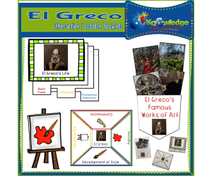 El Greco Interactive Foldable Booklets – EBOOK