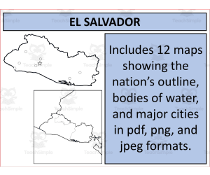 El Salvador Map Resources