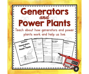 Electricity Unit Study | Generators + Power Plants