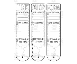 Elements of Art Interactive Fan Book