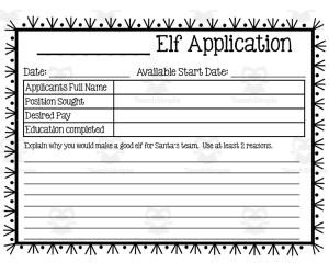 Elf Application Activity
