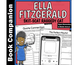 Ella Fitzgerald Skit-Scat Raggedy Cat Book Companion Activities