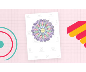 Ellipses Color by Number Activity