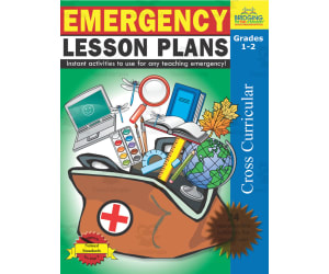 Emergency Lesson Plans - Grades 1-2: Instant activities to use for any teaching emergency!
