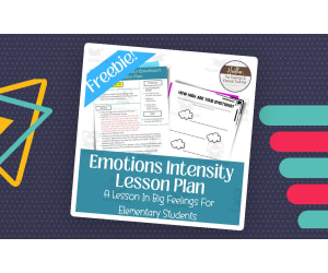 Emotion Regulation Lesson Plan and Activity for 2nd, 3rd, & 4th grade