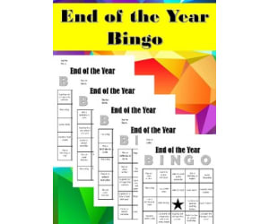 End of the Year Bingo