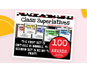 End of the Year Class Superlatives