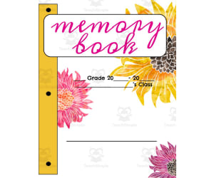 End of Year Memory Book