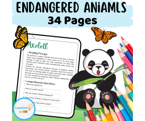 Endangered Animals Coloring Pages