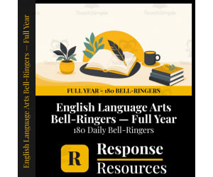 English Language Arts Bell Ringers FULL YEAR - 180 Warm-Ups