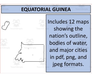 Equatorial Guinea Map Resources