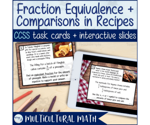 Equivalent Fractions & Comparing Fractions - CCSS 4.NF.A.1 & 4.NF.A.2