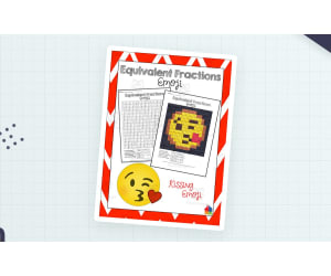 Equivalent Fractions Emoji