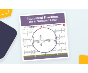 Equivalent Fractions on the Number Line – 3rd Grade