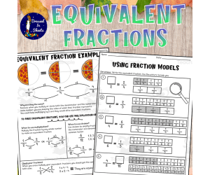 Equivalent Fractions Worksheets