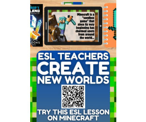 ESL Lesson on Minecraft - Listening + Writing Activity