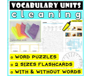 ESL Vocabulary Flashcards Puzzles Games 10
