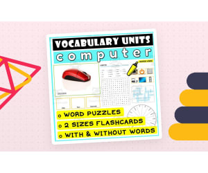 ESL Vocabulary Flashcards Puzzles Games 12