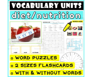 ESL Vocabulary Flashcards Puzzles Games 30