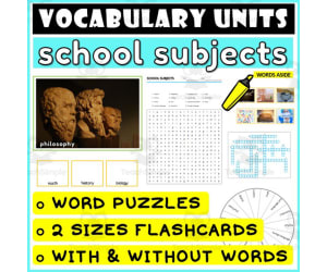 ESL Vocabulary Flashcards Puzzles Games 41