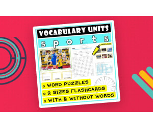 ESL Vocabulary Flashcards Puzzles Games 43