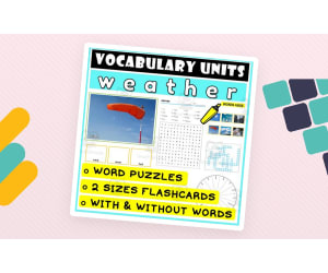 ESL Vocabulary Flashcards Puzzles Games 52