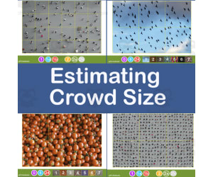 Estimating Crowd Sizes using Jacob's Method