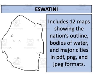 Eswatini Map Resources