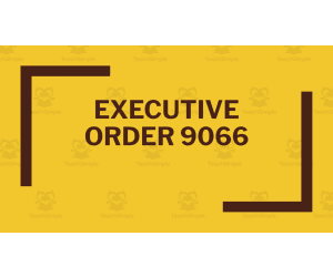 Executive Order 9066 Notes and Activity