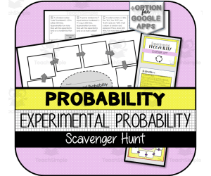 Experimental Probability SCAVENGER HUNT