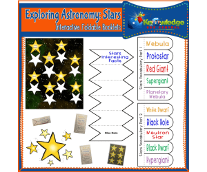 Exploring Astronomy: The Stars Interactive Foldable Booklets - EBOOK