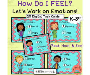 Exploring Emotions Boom Cards