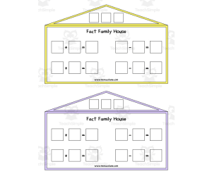 Fact Family Houses