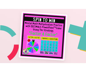 Factor A Factor (Decimals) Spin To Win Game