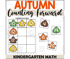 Fall Counting Forward 1-20
