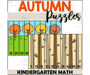 Fall Counting Puzzles