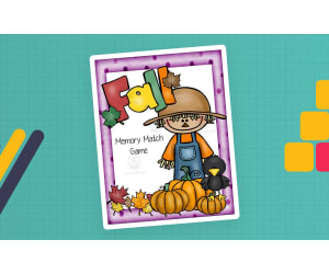 Fall Memory Match Game