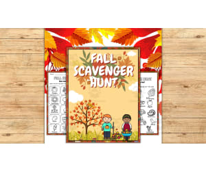 Fall Scavenger Hunt and Nature Walk: Discover the Magic of the Season - Autumn Scavenger Hunt.