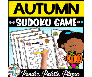 Fall Sudoku Game + Solution