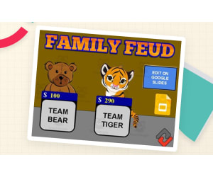 Family Feud Game (Google Slides Template)