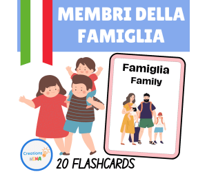Family Members in Italian.
