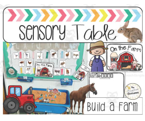 Farm Sensory Table