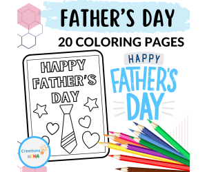 Father's Day Coloring Pages for kids