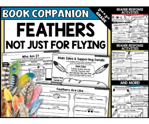 Feathers: Not Just for Flying Interactive Read-Aloud Activities